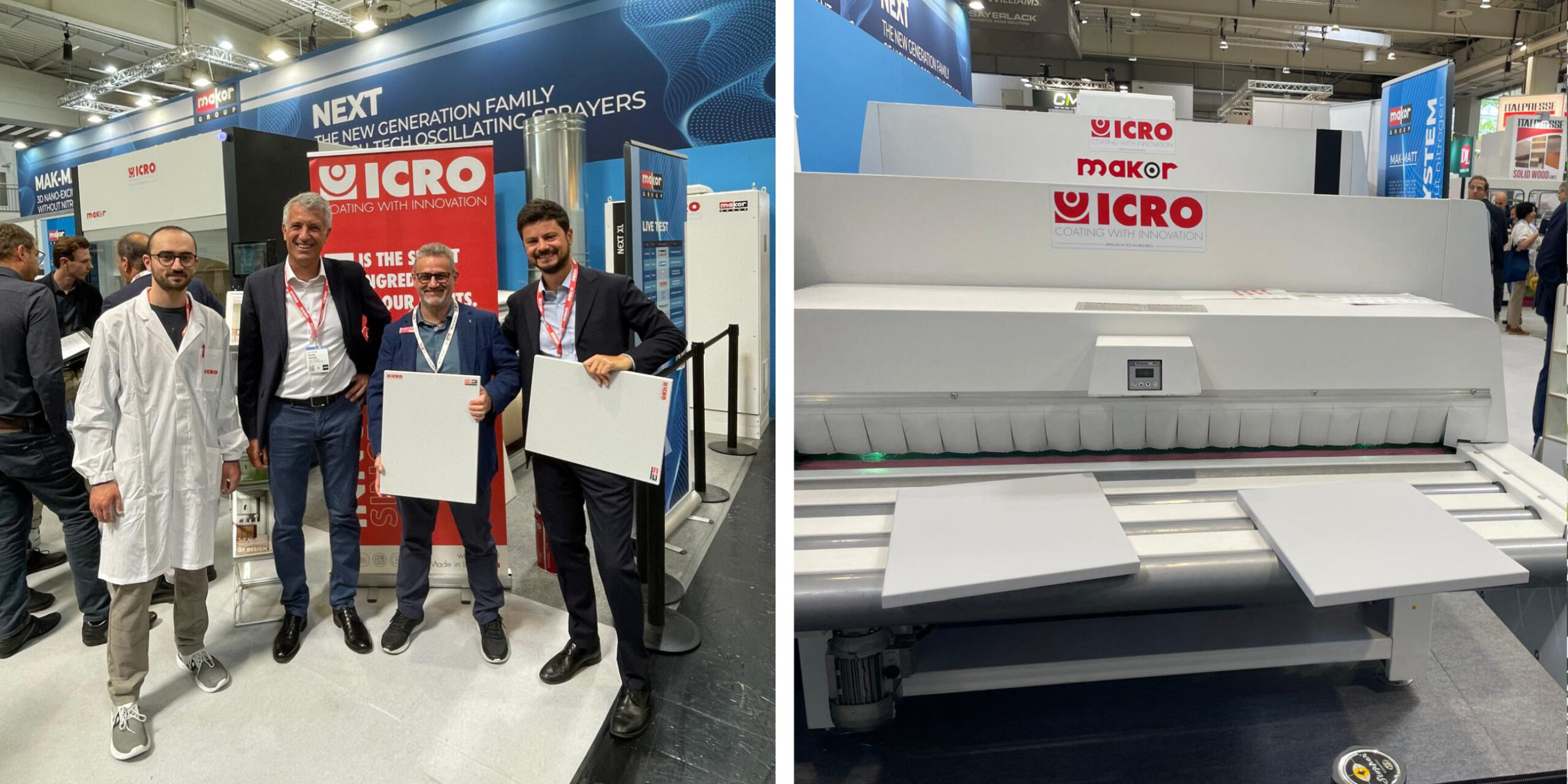 LIGNA 2025: ICRO presenta le nuove tecnologie vernicianti per legno!